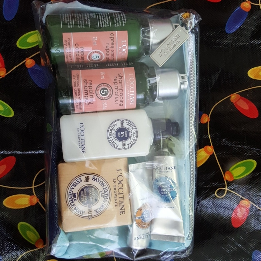 Loccitane travel set NWOT